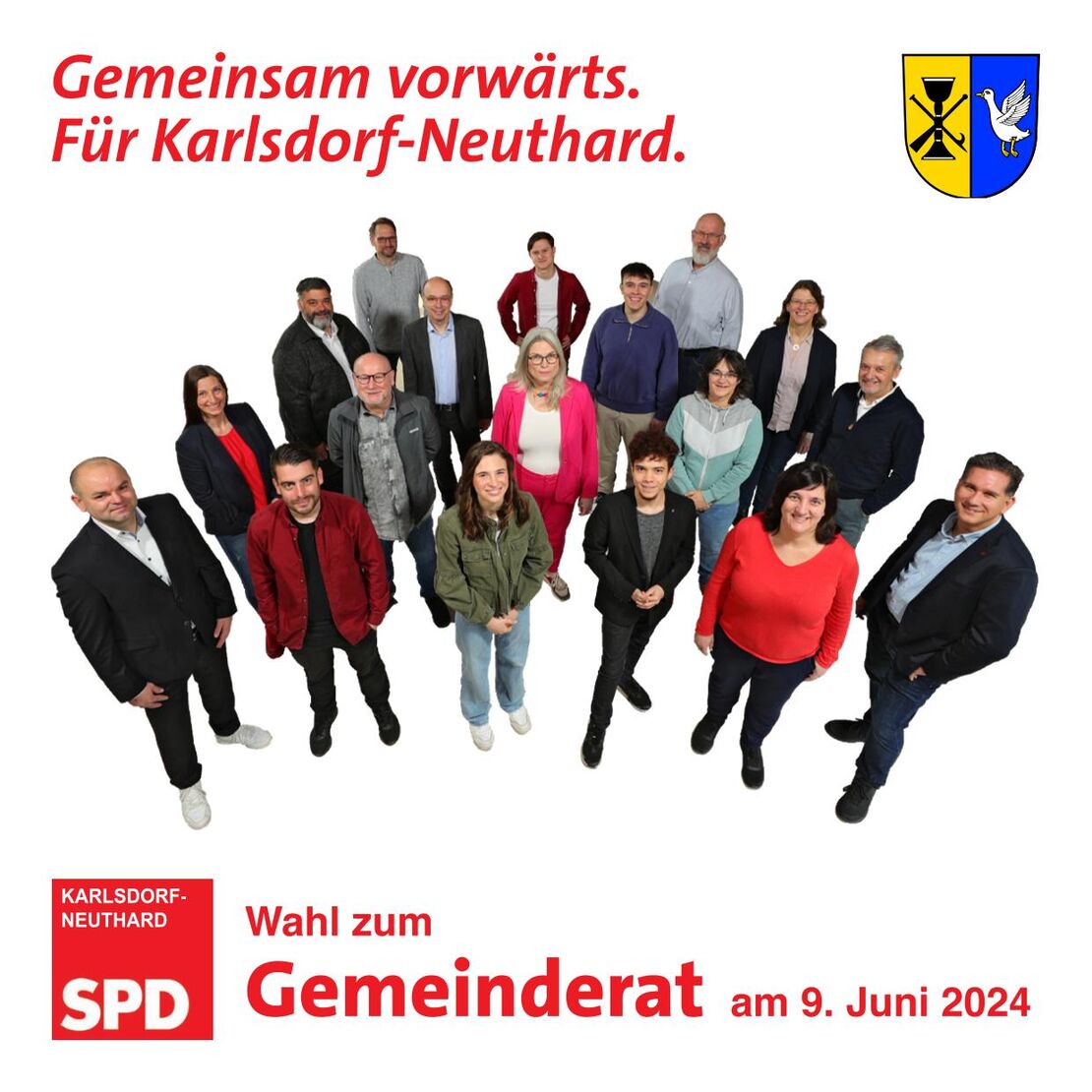 Flyer zur Gemeinderatswahl 2024